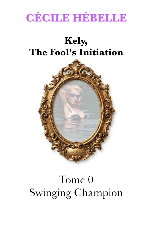 Book cover of Kely the initiation of dupes by author Cécile Hébelle.